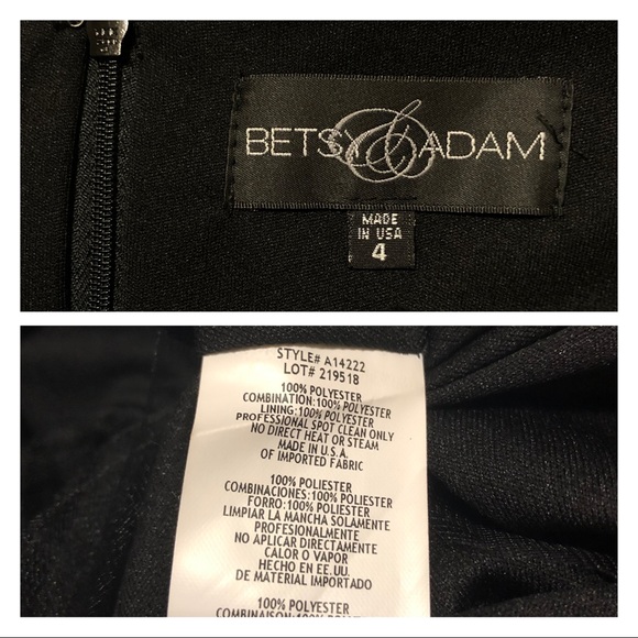 Betsy & Adam Fit and Flare Party Dress - Picture 7 of 8